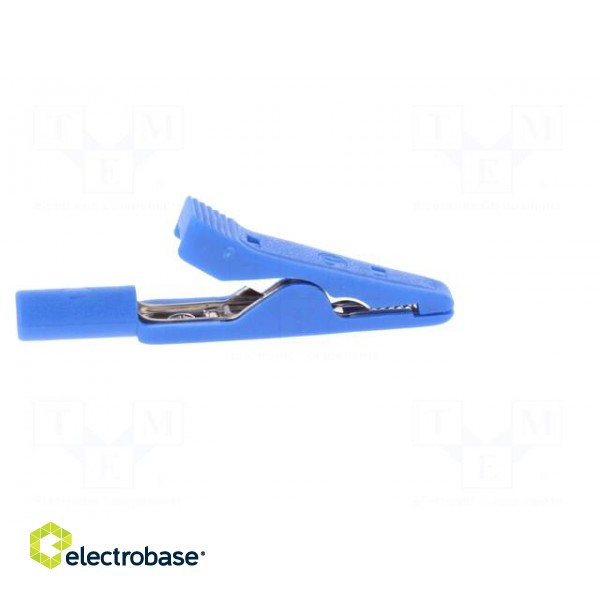 Crocodile clip | 15A | 60VDC | blue | Grip capac: max.4mm | 930317802 image 7