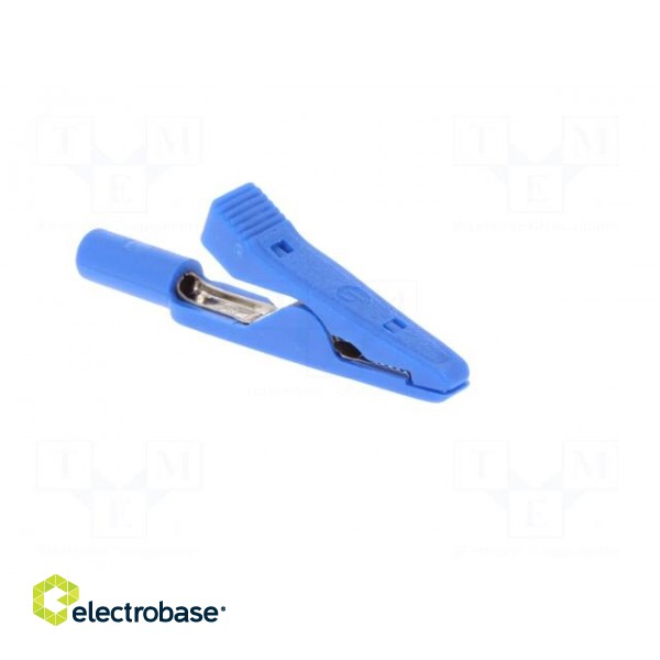 Crocodile clip | 15A | 60VDC | blue | Grip capac: max.4mm | 930317802 image 8