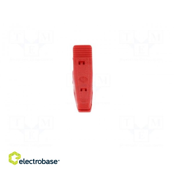 Crocodile clip | 70VDC | red | Socket size: 2mm image 9