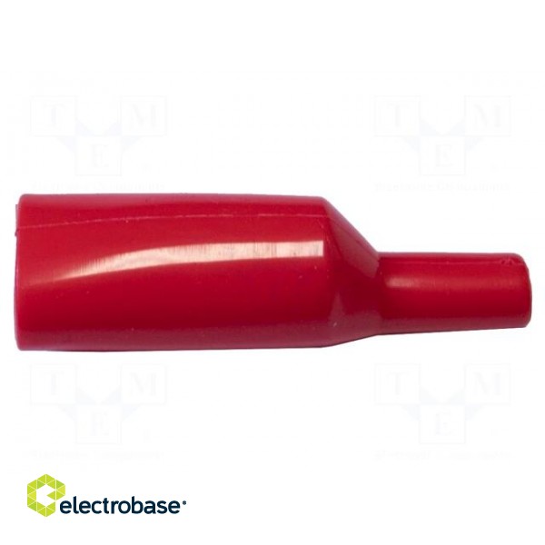 Insulator | 3kV | red | Mat: PVC | 48mm