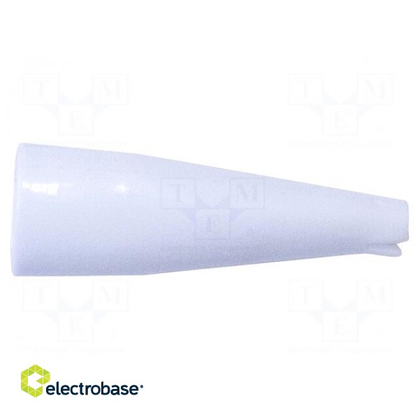Insulator | 3kV | white | Application: BU-30 | Mat: PVC | 30mm