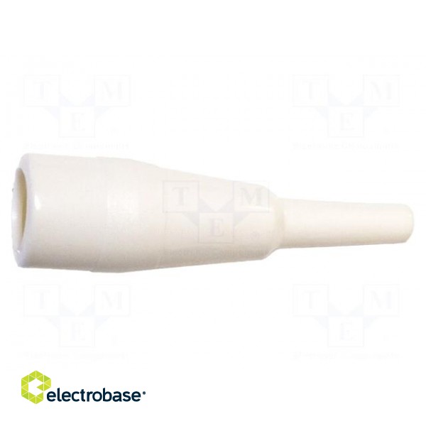 Insulator | 5kV | white | PVC | 89mm | BU-27