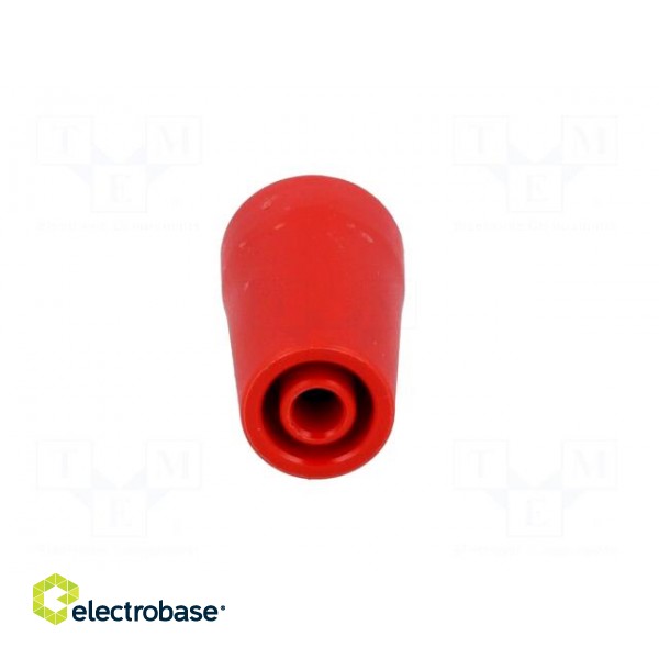 Adapter | 4mm banana | 32A | red | 40.4mm | nickel plated image 9