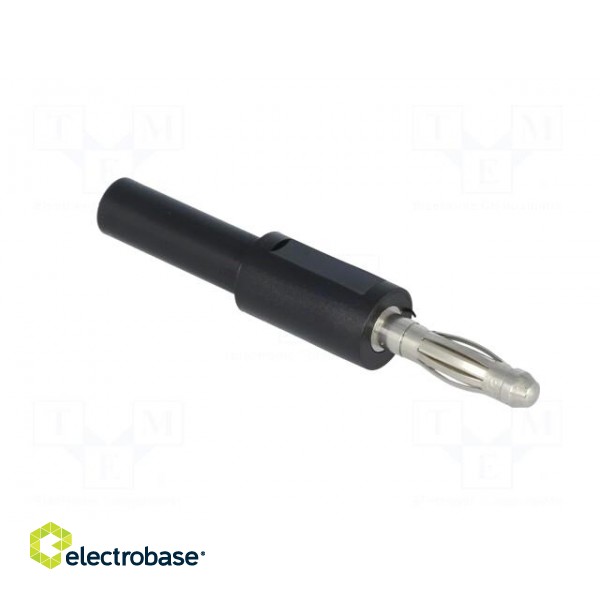 Adapter | banana 2mm socket,banana 4mm plug | 10A | 70VDC | black image 8
