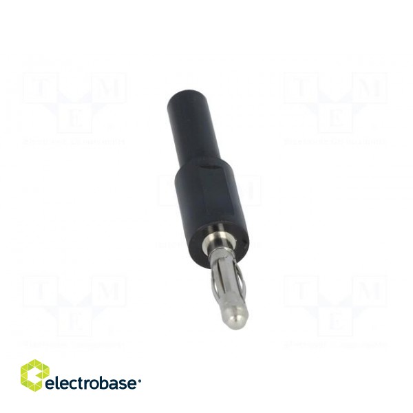Adapter | banana 2mm socket,banana 4mm plug | 10A | 70VDC | black image 9