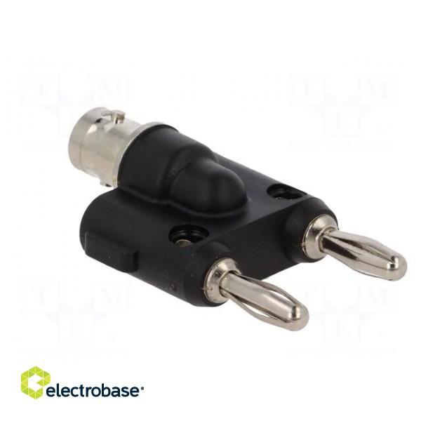 Adapter | BNC socket,banana 4mm plug x2 | 500VAC image 4