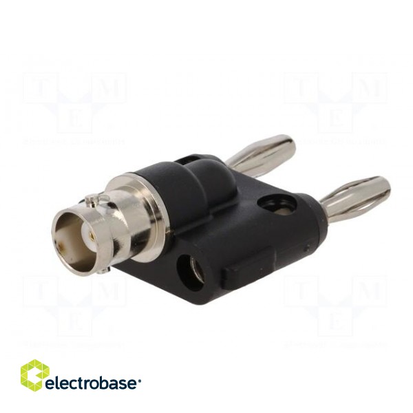 Adapter | BNC socket,banana 4mm plug x2 | 500VAC image 2
