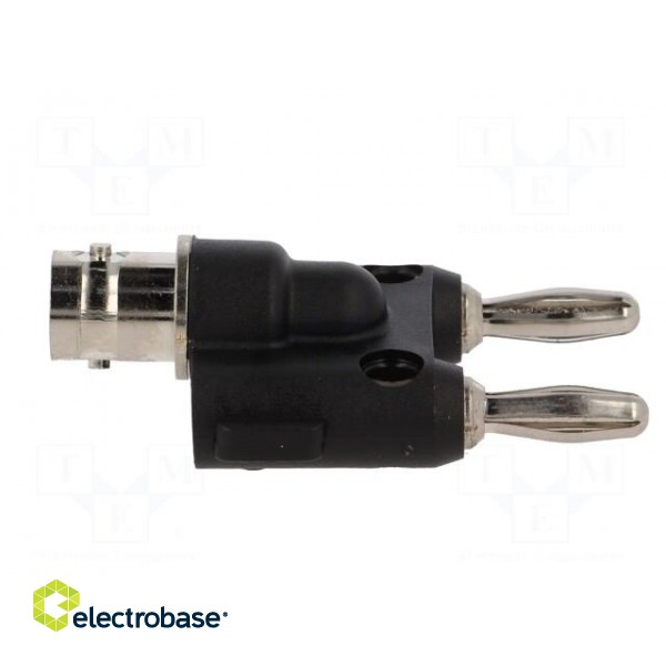 Adapter | BNC socket,banana 4mm plug x2 | 500VAC image 3