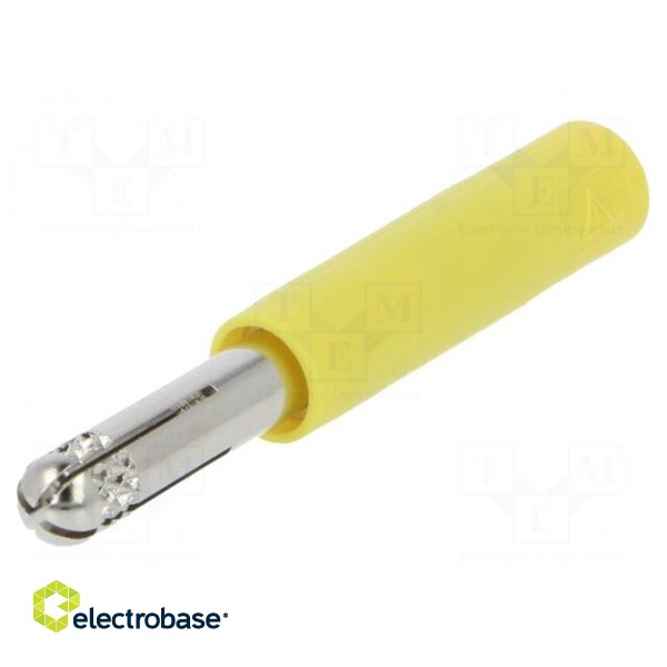 Adapter | 4mm banana | banana 4mm socket,banana 4mm plug | 32A | 1kV image 1