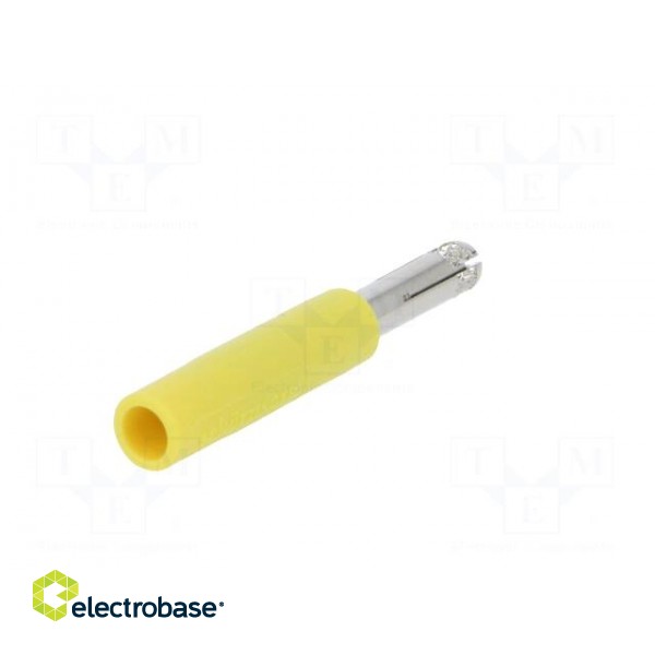 Adapter | 4mm banana | banana 4mm socket,banana 4mm plug | 32A | 1kV фото 6