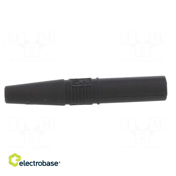 Accessories: socket cover | black | Overall len: 50mm paveikslėlis 7