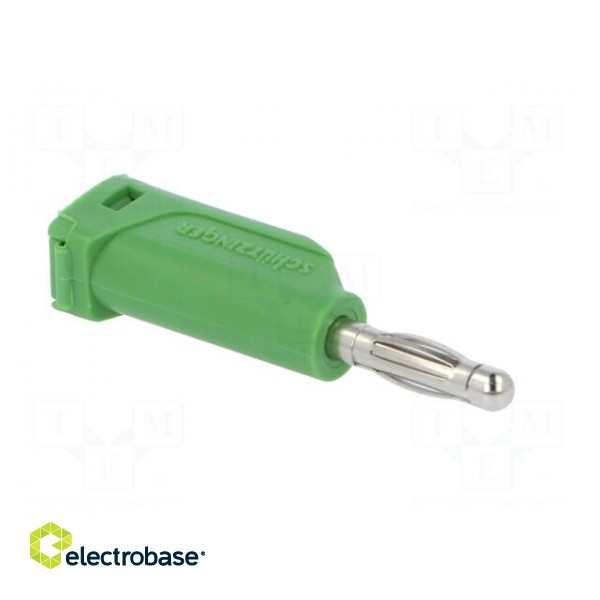 Plug | 4mm banana | 16A | 33VAC | 70VDC | green | Max.wire diam: 4mm image 8