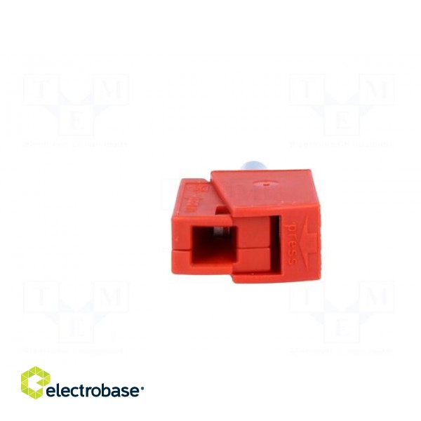 Plug | 4mm banana | 20A | 42V | red | non-insulated | 40mm | 3.86g image 5