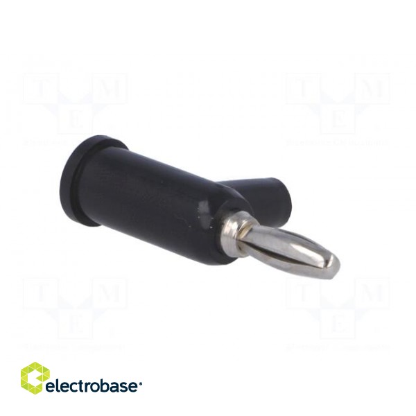 Plug | 4mm banana | 24A | 60VDC | black | Connection: 4mm socket | 39mm image 8