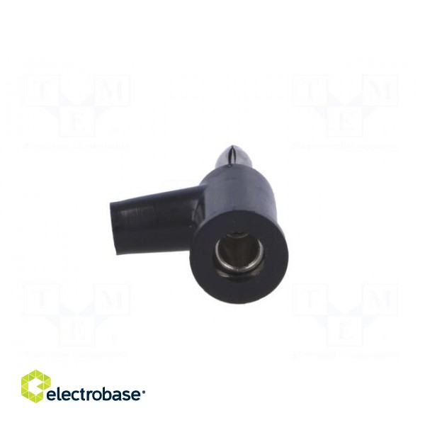 Plug | 4mm banana | 24A | 60VDC | black | Connection: 4mm socket | 39mm image 5