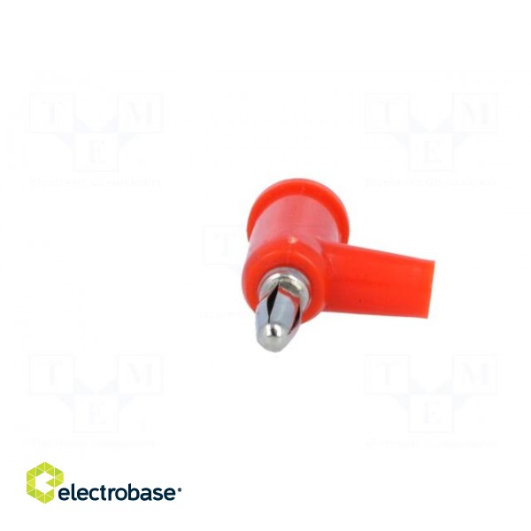 Plug | 4mm banana | 24A | 60VDC | red | Connection: 4mm socket | 39mm image 9