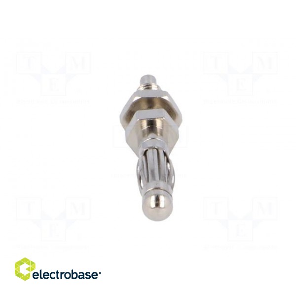 Plug | 4mm banana | 30A | 60VDC | Max.wire diam: 1mm | on panel,screw image 9