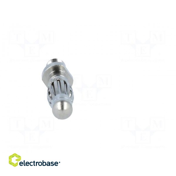 Plug | 4mm banana | 32A | 33VAC | 70VDC | 26mm | nickel plated | screw image 9