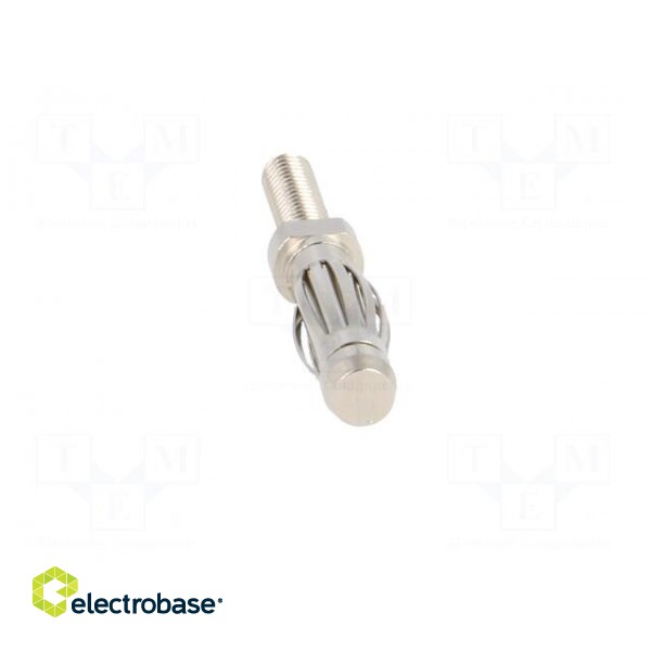 Plug | 4mm banana | 32A | 33VAC | 70VDC | 27.5mm | nickel plated | screw image 9