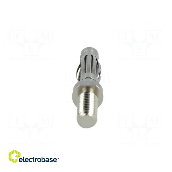 Plug | 4mm banana | 32A | 60VDC | 30mm | Plating: nickel plated image 5
