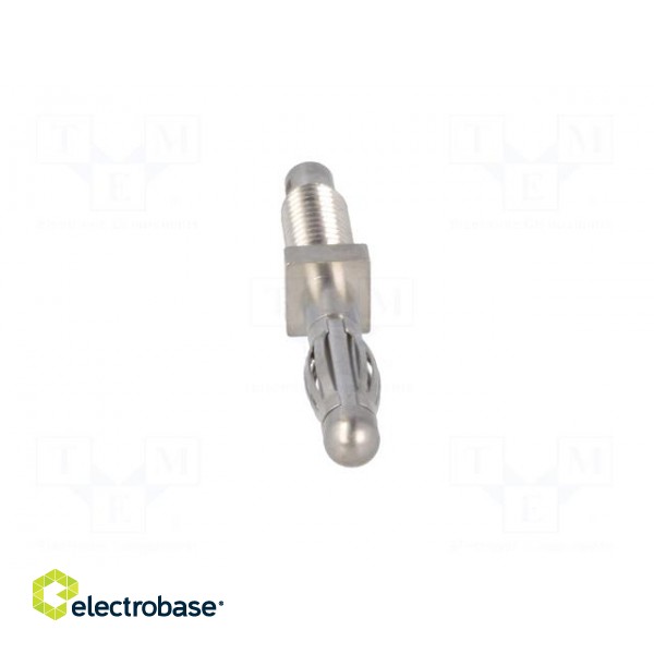 Plug | 4mm banana | 32A | 70VDC | 38.5mm | Plating: nickel plated image 9