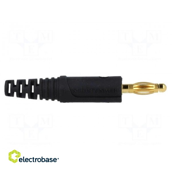 Plug | 4mm banana | 32A | 60VDC | black | Max.wire diam: 2.8mm image 7