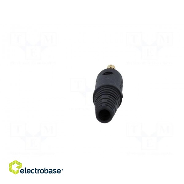 Plug | 4mm banana | 32A | 60VDC | black | Max.wire diam: 2.8mm image 5