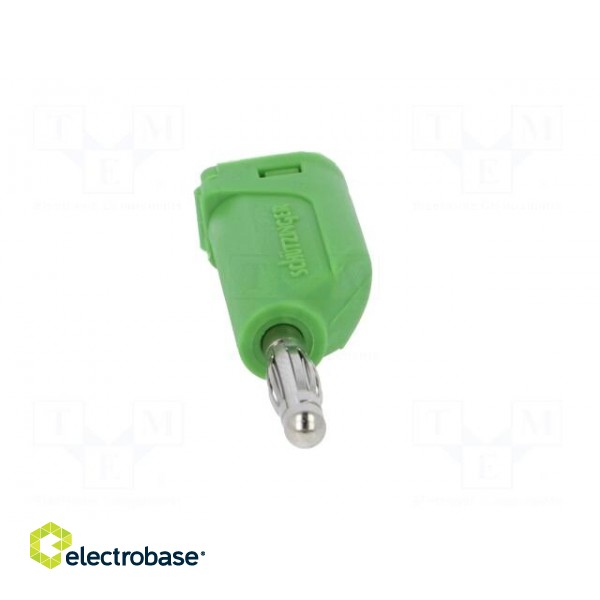 Plug | 4mm banana | 32A | 70VDC | green | Max.wire diam: 4mm | 2.5mm2 image 9