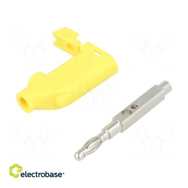 Plug | 4mm banana | 32A | 70VDC | Max.wire diam: 4mm | 3mΩ image 1