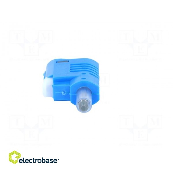 Plug | 4mm banana | 36A | 30VAC | 60VDC | blue | Mounting: on cable image 9