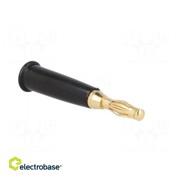 Plug | 4mm banana | 60VDC | black | non-insulated | Max.wire diam: 5mm image 8