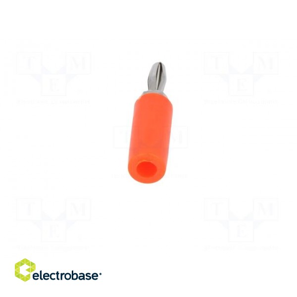 Plug | 4mm banana | 60VDC | red | non-insulated | Max.wire diam: 4.8mm image 5
