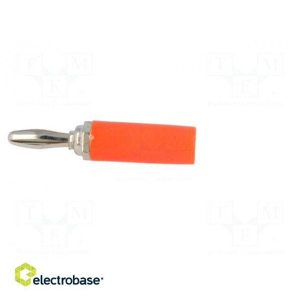 Plug | 4mm banana | 60VDC | red | non-insulated | Max.wire diam: 4.8mm image 3