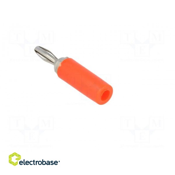 Plug | 4mm banana | 60VDC | red | non-insulated | Max.wire diam: 4.8mm image 4
