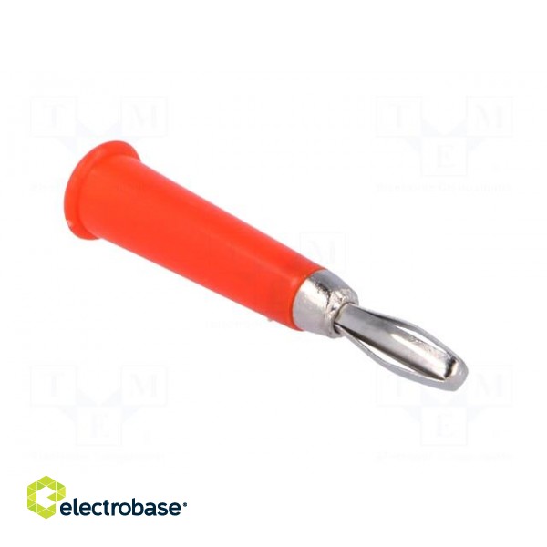 Plug | 4mm banana | 60VDC | red | non-insulated | Max.wire diam: 5mm image 8