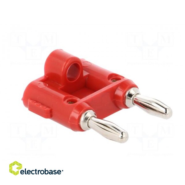 Stackable safety shunt | 15A | 5kV | red | non-insulated | 39.37mm фото 8