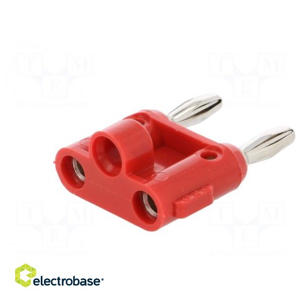 Stackable safety shunt | 15A | 5kV | red | non-insulated | 39.37mm фото 6