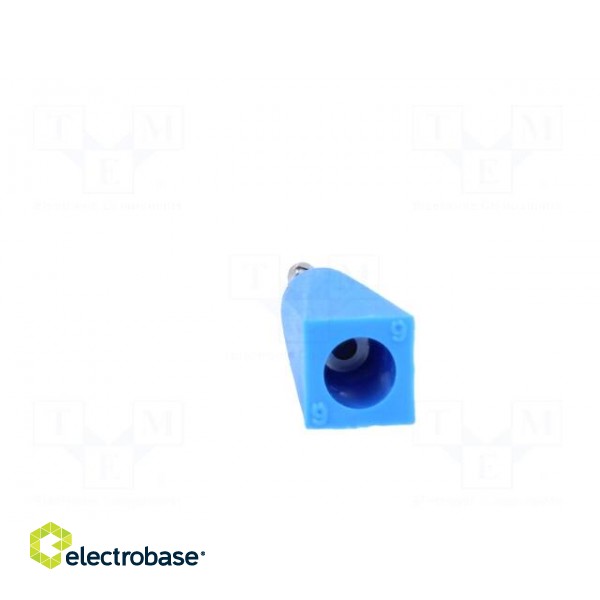 Plug | 2mm banana | 5A | blue | Mounting: on cable image 5