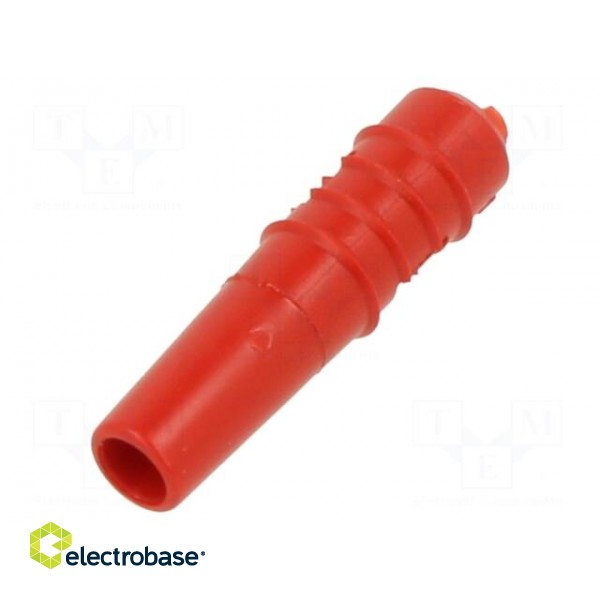 Accessories: plug case | red | Overall len: 16mm | Socket size: 2mm