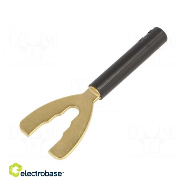 Plug | fork terminals | banana 4mm socket,fork terminal | 32A