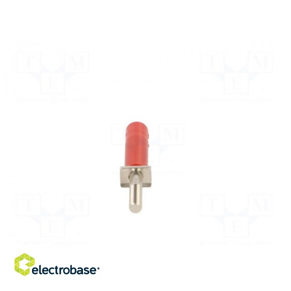 Adapter | 25A | red | nickel plated | banana 4mm socket image 5