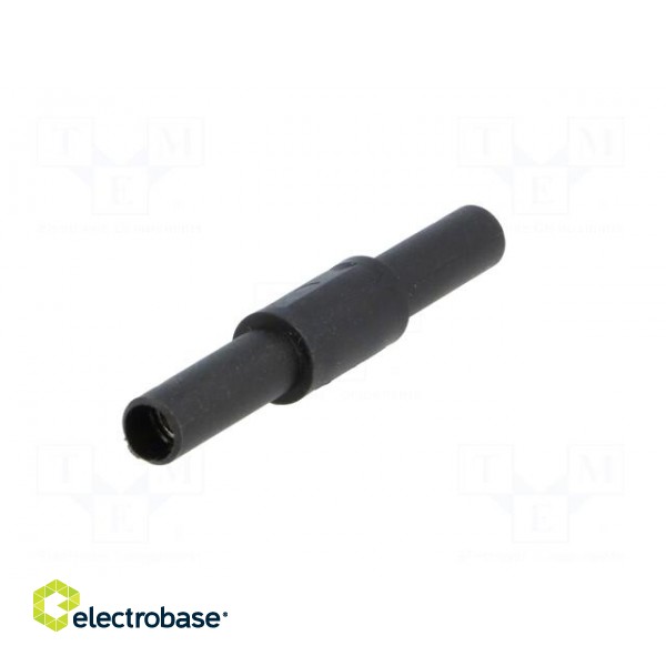 Adapter | 36A | black | insulated | Contacts: brass фото 2