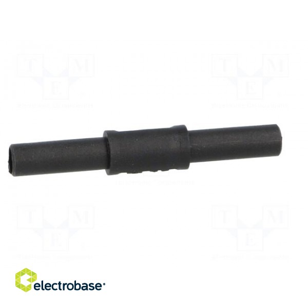 Adapter | 36A | black | insulated | Contacts: brass фото 3