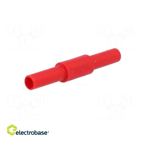 Adapter | 36A | red | insulated | Contacts: brass image 6