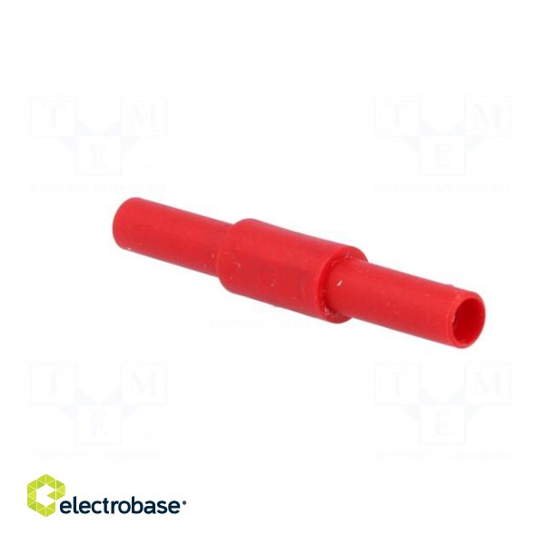Adapter | 36A | red | insulated | Contacts: brass image 8