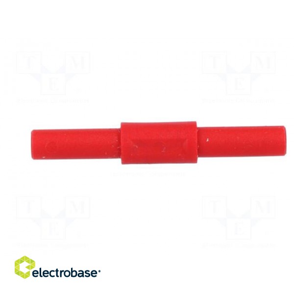 Adapter | 36A | red | insulated | Contacts: brass image 7