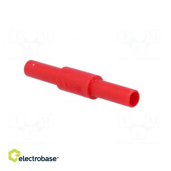 Adapter | 36A | red | insulated | Contacts: brass image 4