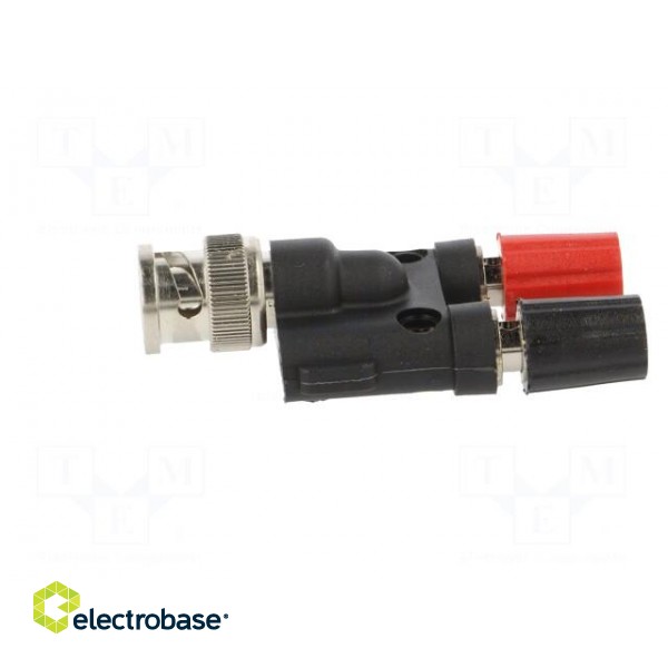 Adapter | 500VAC | BNC plug,banana 4mm plug x2 фото 3