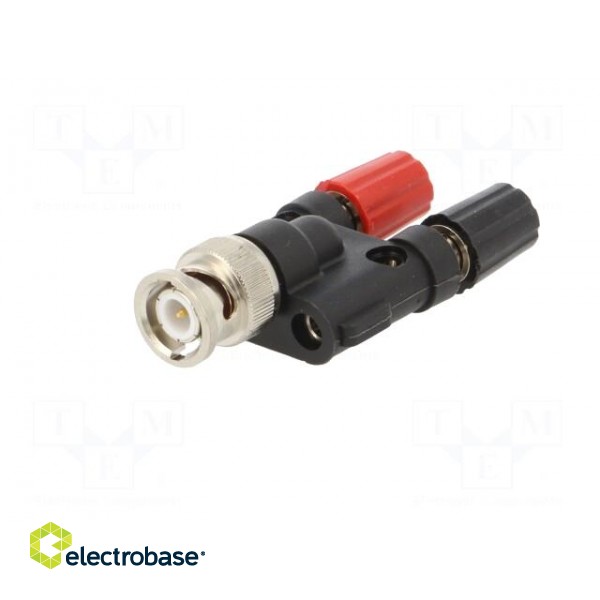 Adapter | 500VAC | BNC plug,banana 4mm plug x2 фото 2