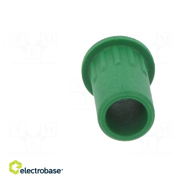 Case | 25A | 20.5mm | green | for banana sockets image 6